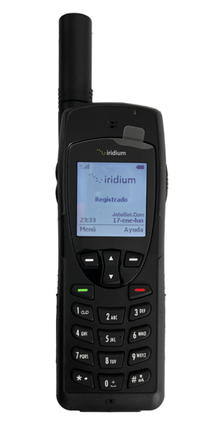 iridium 9555 telefono satelital en renta jabasat
